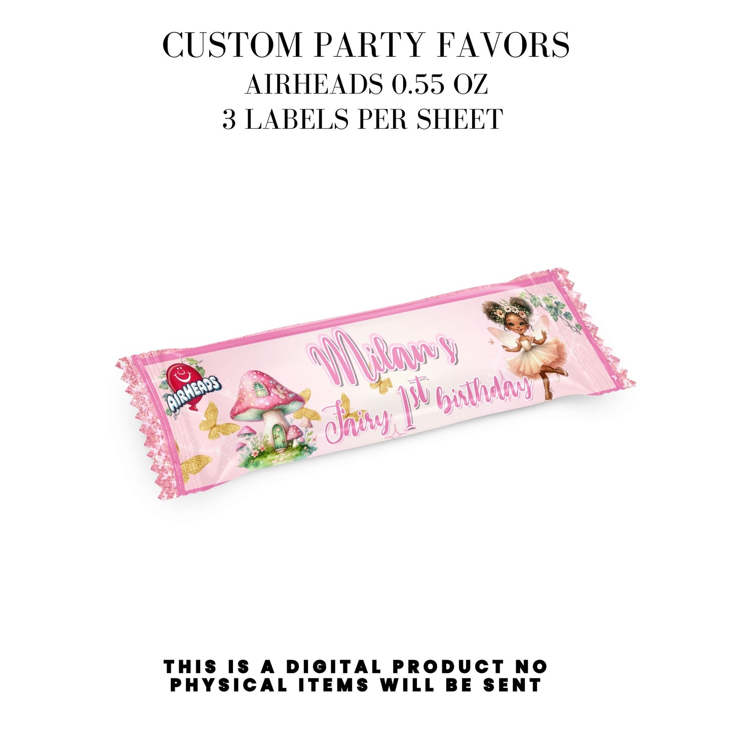 Pink Fairy Garden Birthday Party Favors DFY