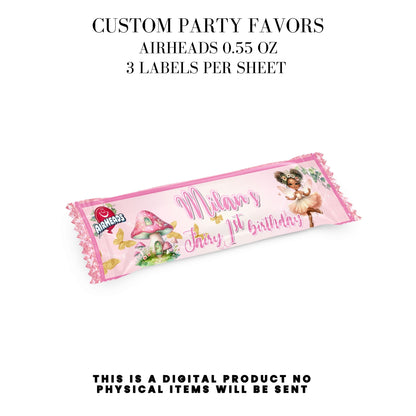 Pink Fairy Garden Birthday Party Favors DFY