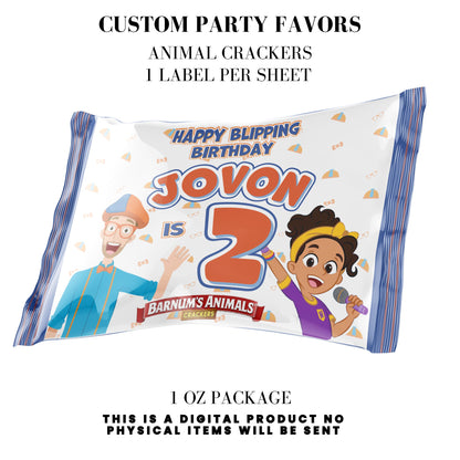 Blippi Birthday Party Printables DFY