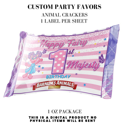 Fairy Abby Birthday Party Favors