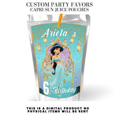 Princess Jasmine Birthday Party Favors DFY