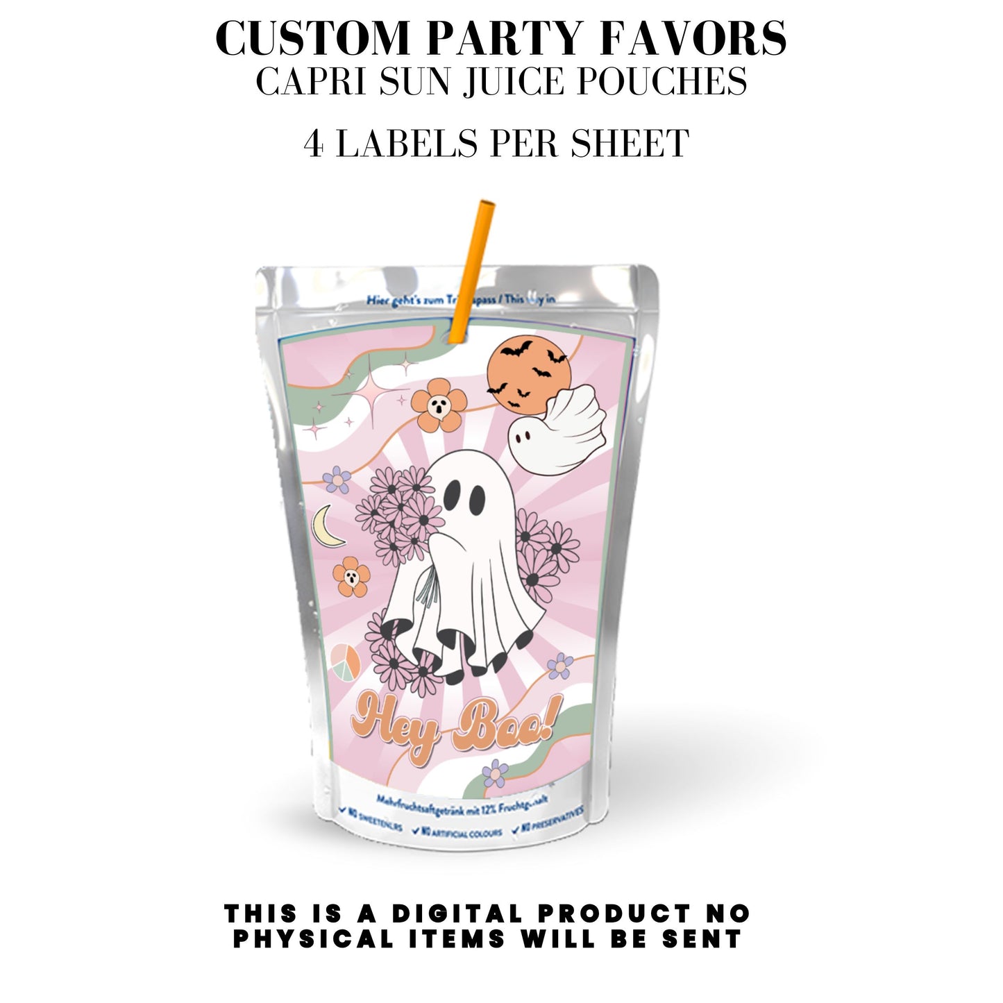 Hey Boo! Halloween Party Favors DFY