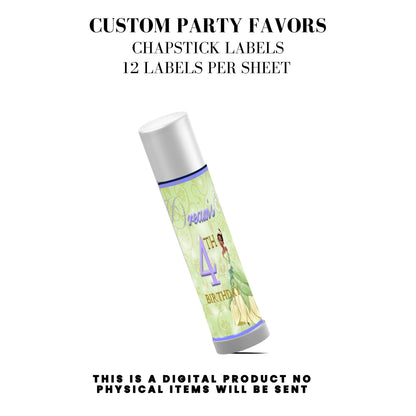 Princess Tiana Printable Favor Designs DFY
