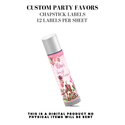Pink Fairy Garden Birthday Party Favors DFY