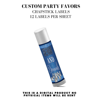 Denim & Diamonds Party Printable Favor Designs DFY