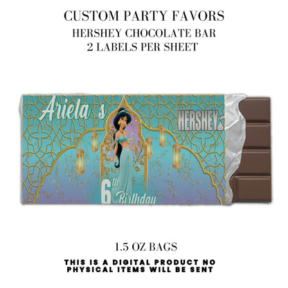 Princess Jasmine Birthday Party Favors DFY