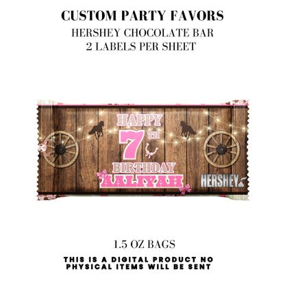 Cowgirl Rodeo Birthday Party Favors DFY