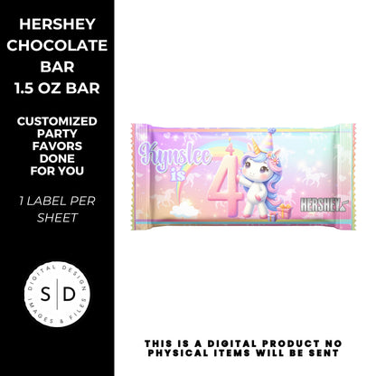 Unicorn Rainbow Sparkle Party Favors DFY