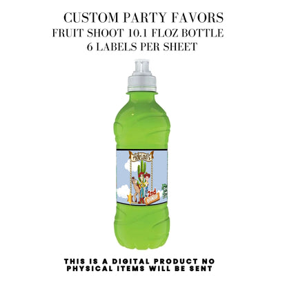 Toy Cowboy Roundup Digital Party Favor DFY
