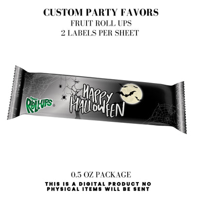 Happy Halloween Spooky Party Favors DFY