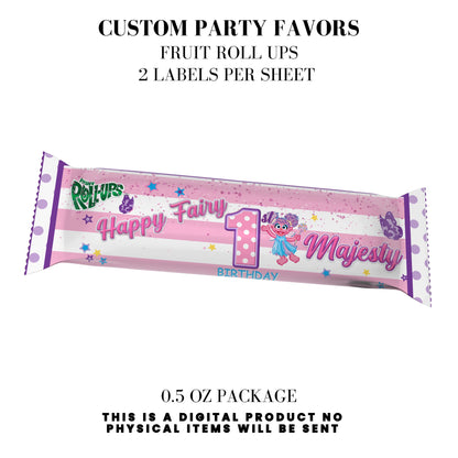 Fairy Abby Birthday Party Favors