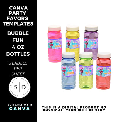 Trolls Craziest Party Favor Templates Bundle