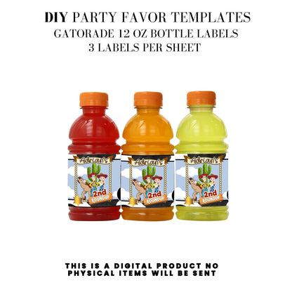 Toy Cowboy Roundup Digital Party Favor DFY