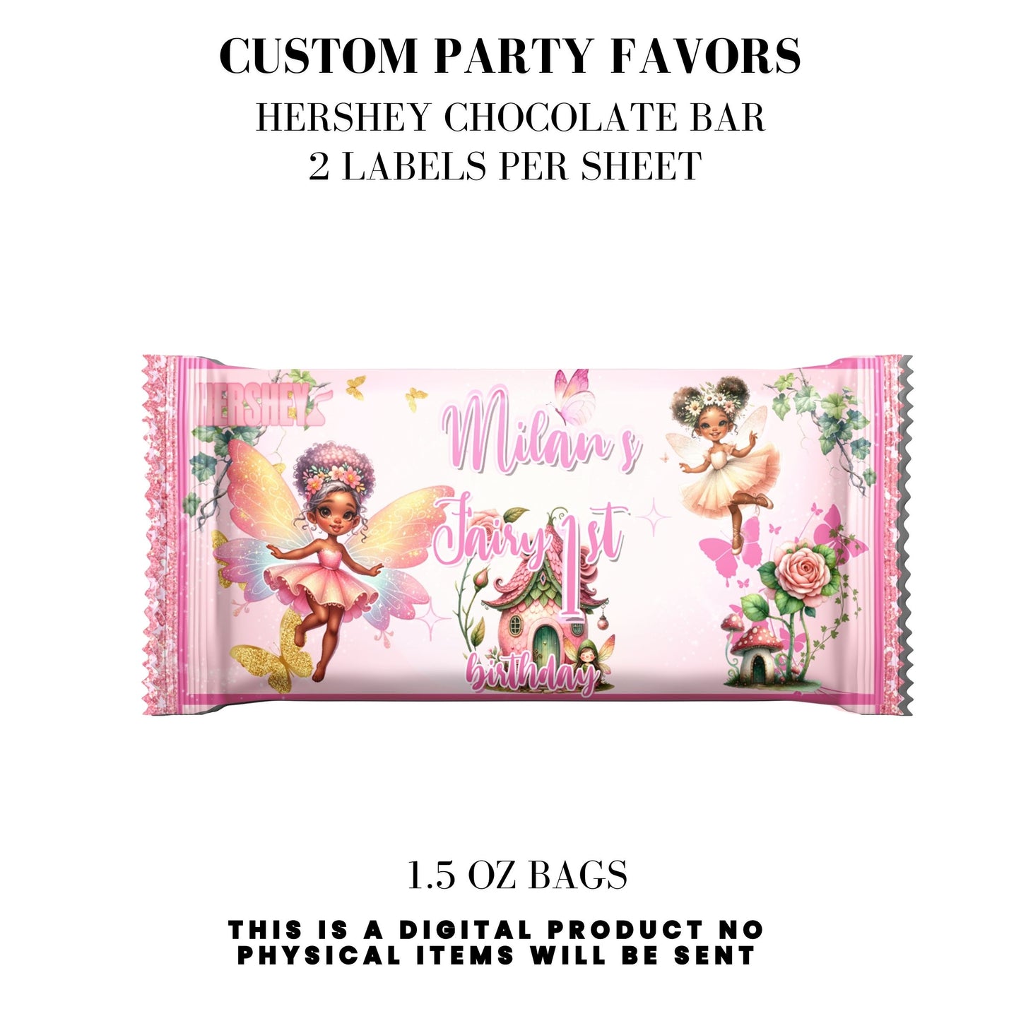 Pink Fairy Garden Birthday Party Favors DFY