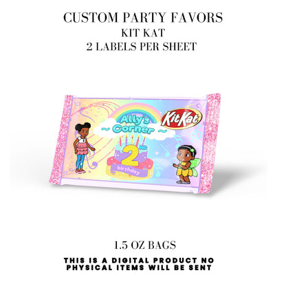 Gracie's Corner Birthday Party Favors DFY