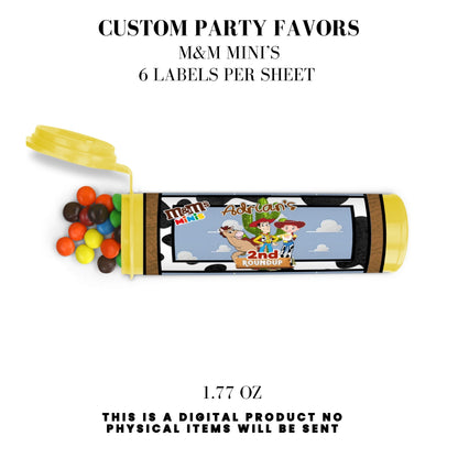 Toy Cowboy Roundup Digital Party Favor DFY