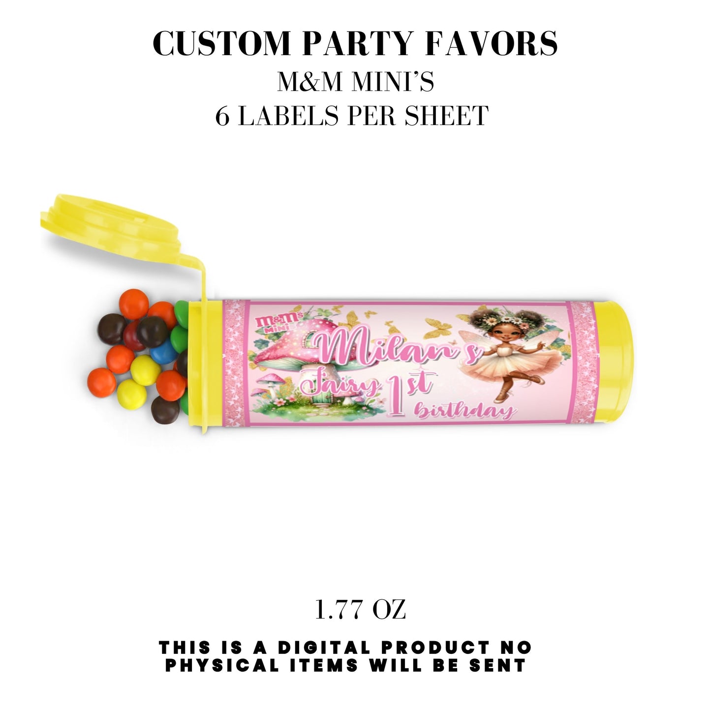 Pink Fairy Garden Birthday Party Favors DFY