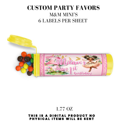 Pink Fairy Garden Birthday Party Favors DFY