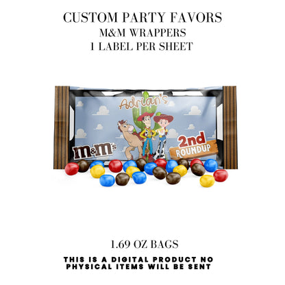 Toy Cowboy Roundup Digital Party Favor DFY