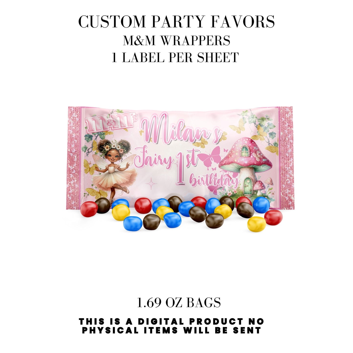 Pink Fairy Garden Birthday Party Favors DFY