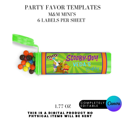 Mystery Team Birthday Party Favor Templates Bundle