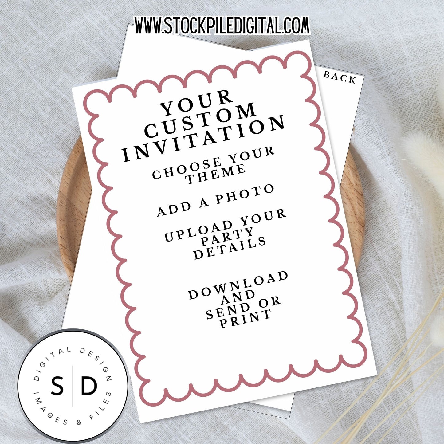 DFY Birthday or Event Invitation