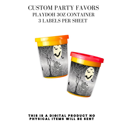 Happy Halloween Spooky Party Favors DFY