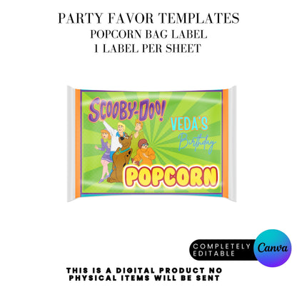 Mystery Team Birthday Party Favor Templates Bundle