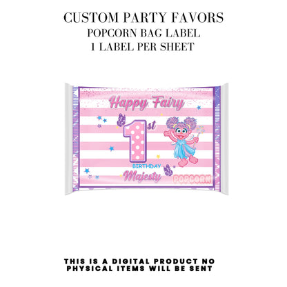 Fairy Abby Birthday Party Favors