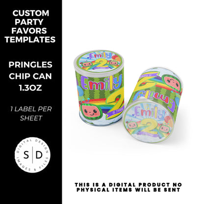 Rainbow Melon Birthday Party Favor Bundle DFY