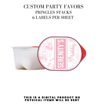 Toile du Jouy Safari Party Printable Favor Designs DFY