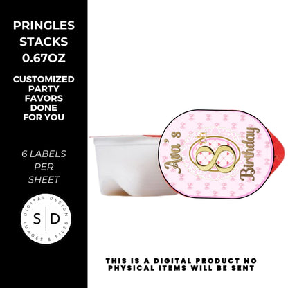Pink Bow Party Printable Favor Designs DFY
