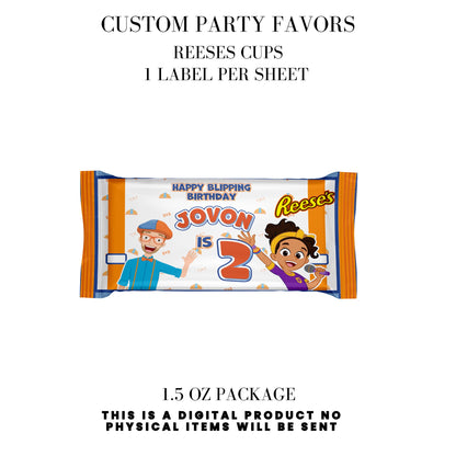 Blippi Birthday Party Printables DFY