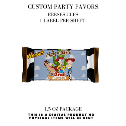 Toy Cowboy Roundup Digital Party Favor DFY