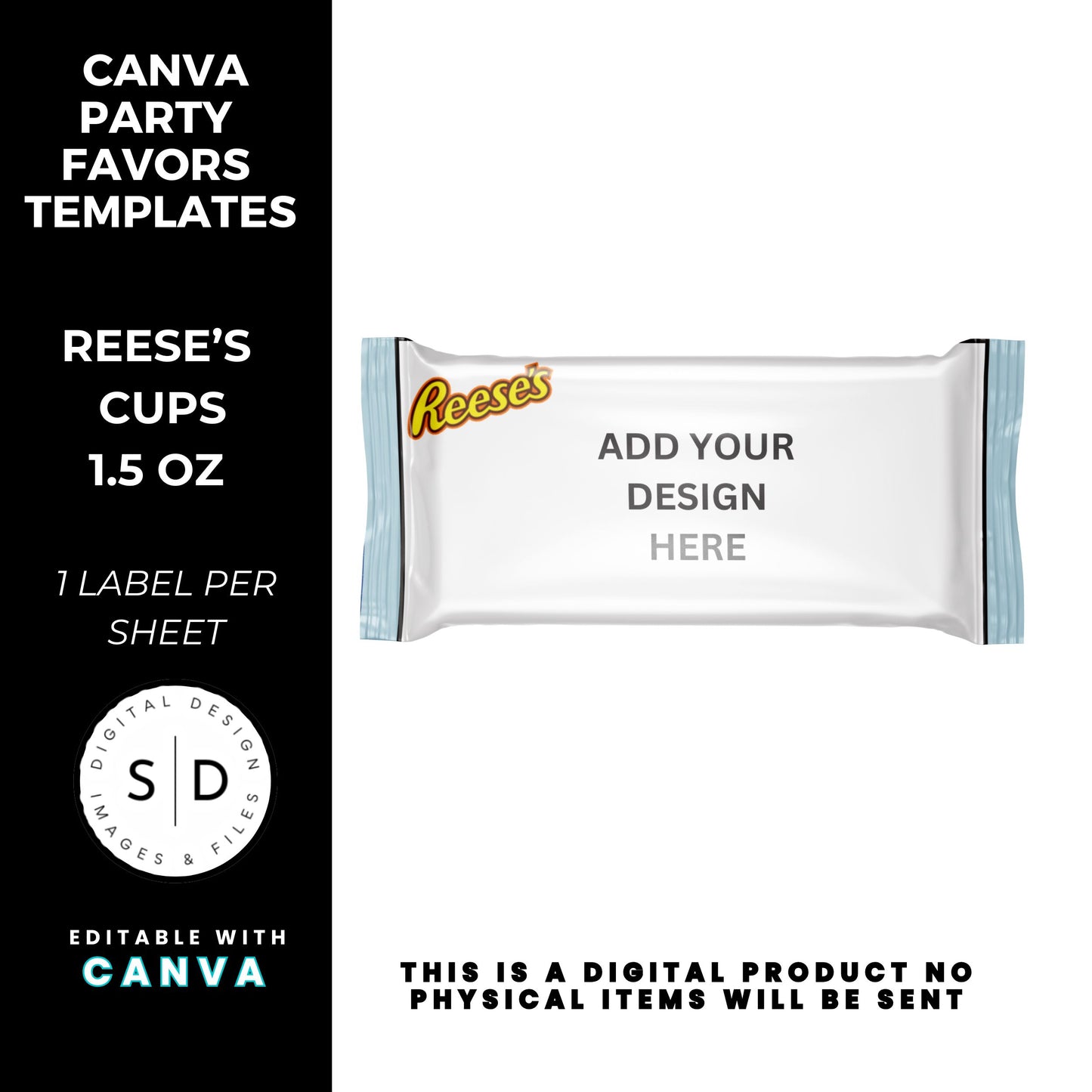 Customizable Canva Template for Reese's