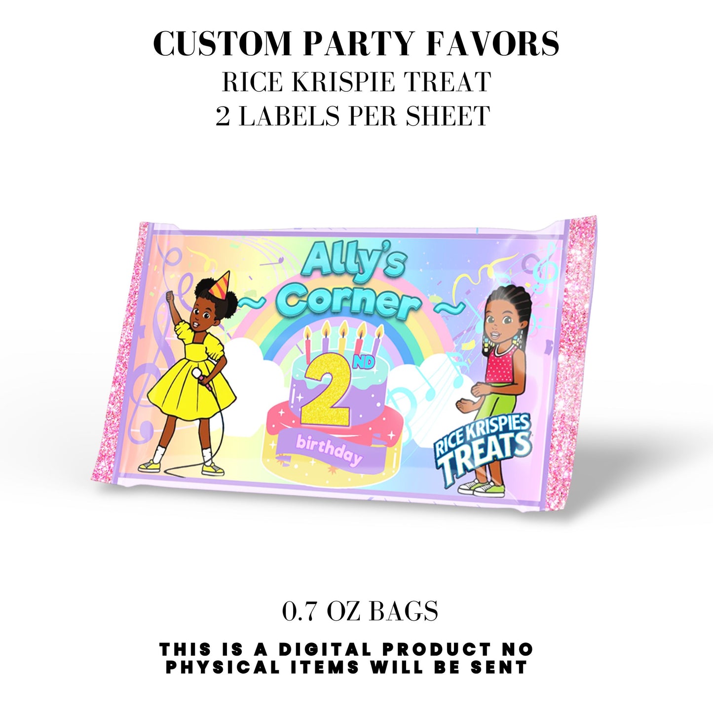 Gracie's Corner Birthday Party Favors DFY