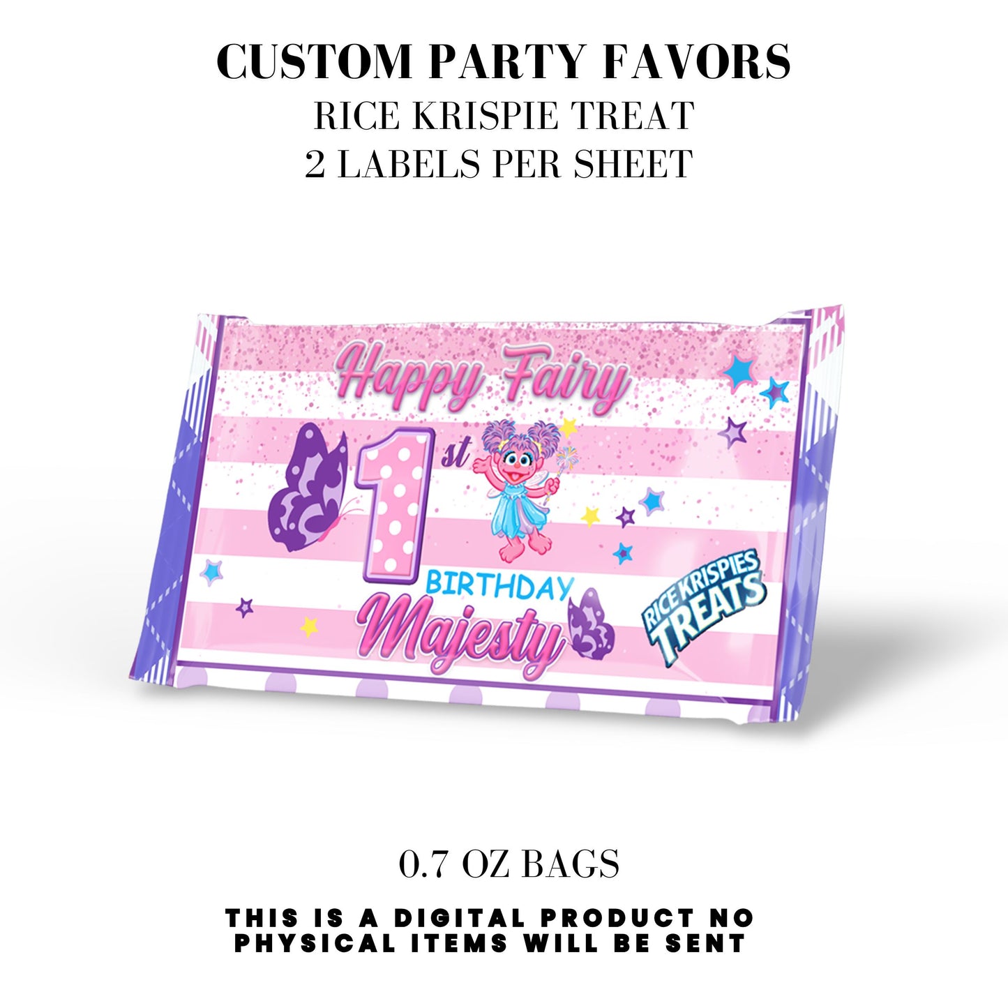 Fairy Abby Birthday Party Favors