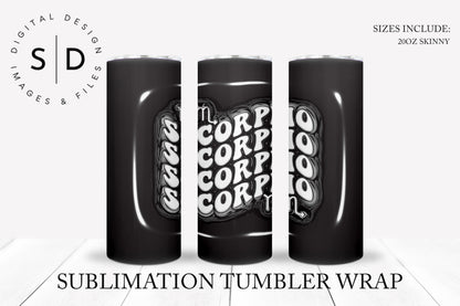 3D Inflated Zodiac Tumbler Wrap Bundle  Tumbler Wrap Designs