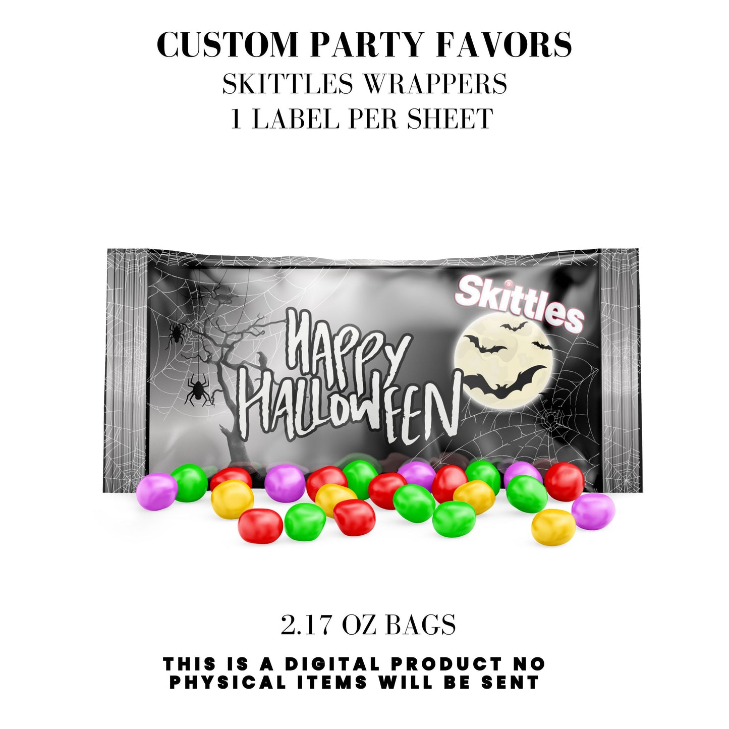 Happy Halloween Spooky Party Favors DFY