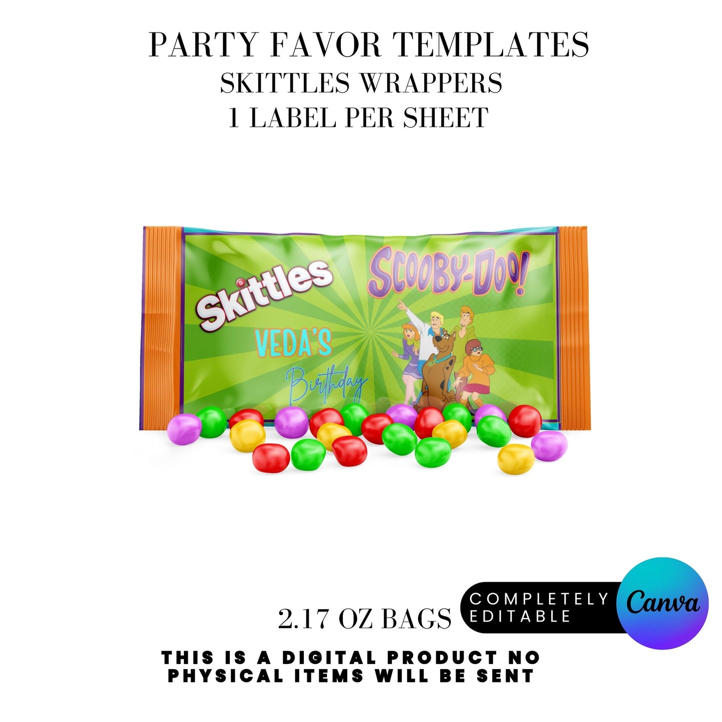 Mystery Team Birthday Party Favor Templates Bundle