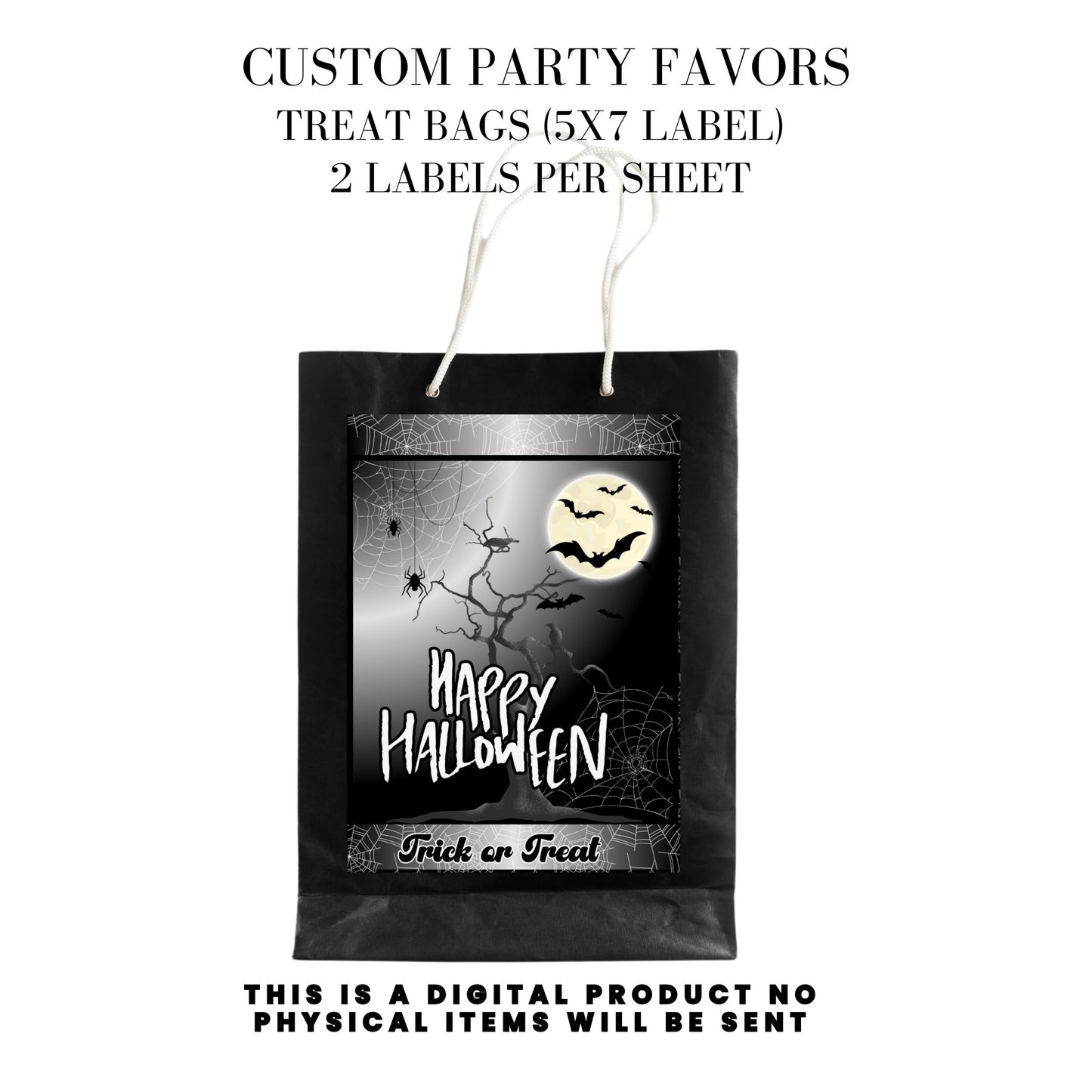 Happy Halloween Spooky Party Favors DFY