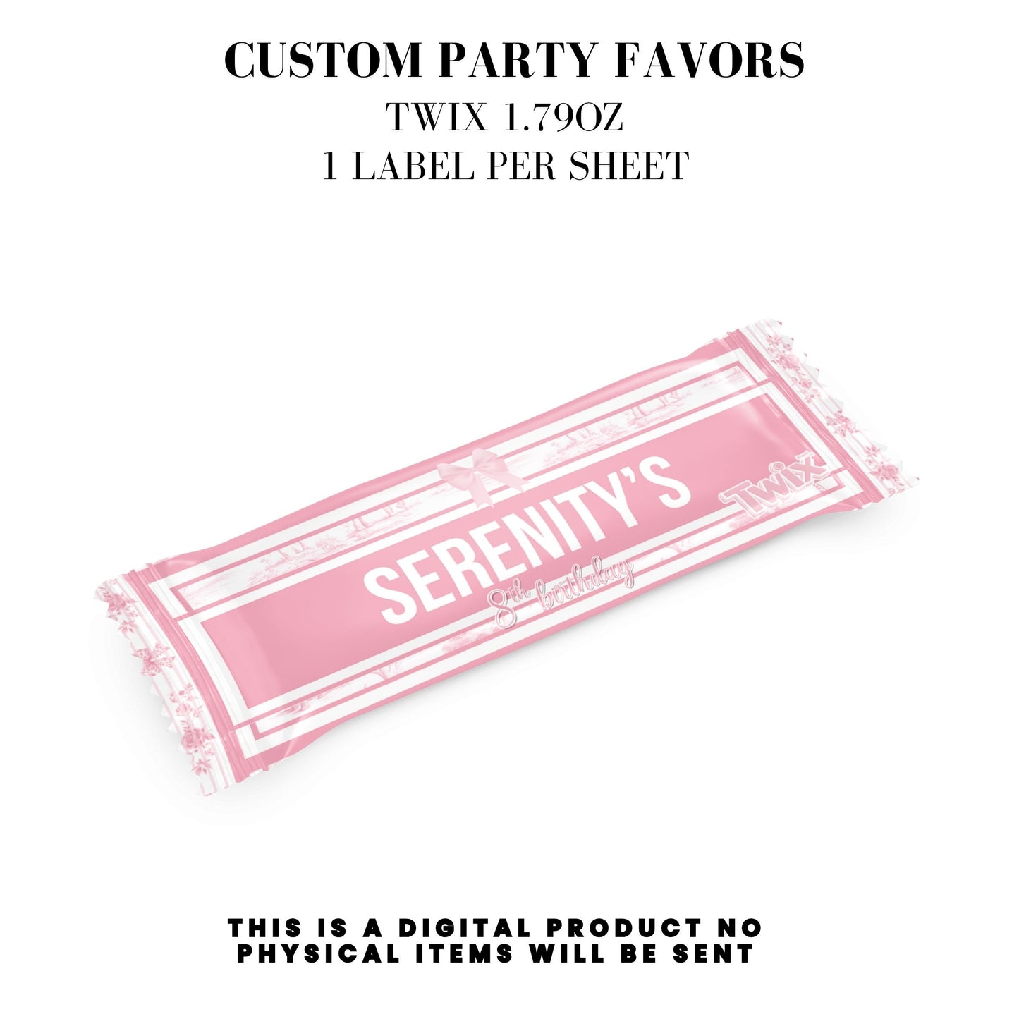 Toile du Jouy Safari Party Printable Favor Designs DFY