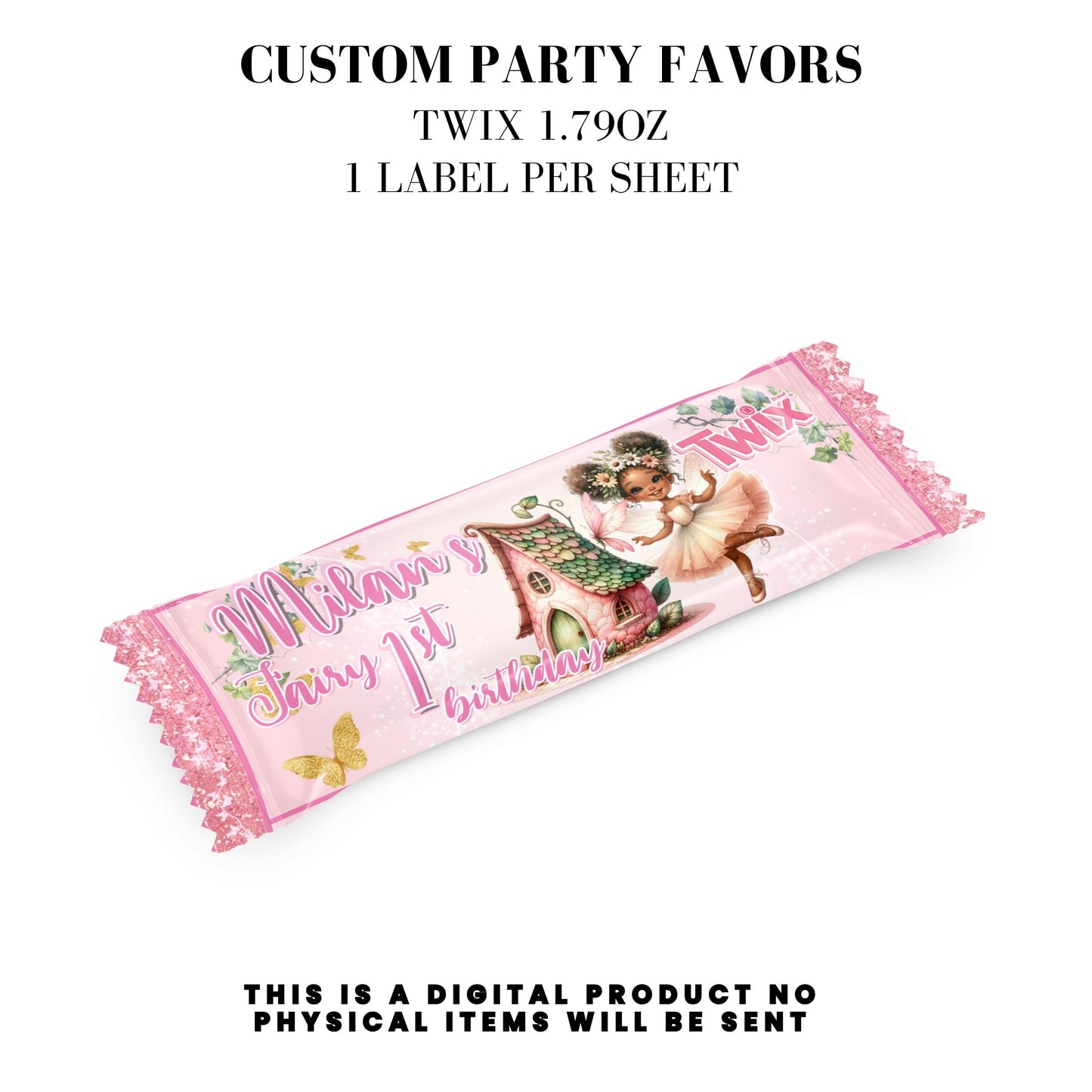 Pink Fairy Garden Birthday Party Favors DFY