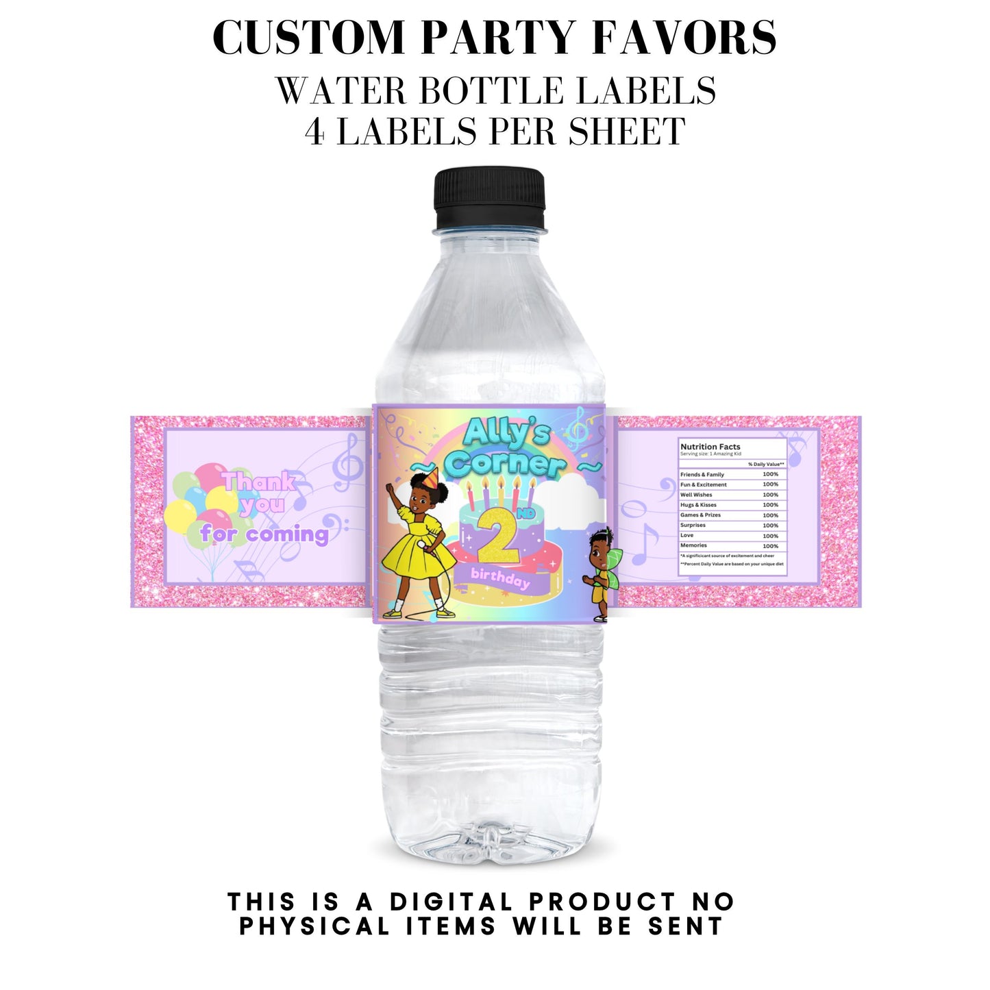 Gracie's Corner Birthday Party Favors DFY