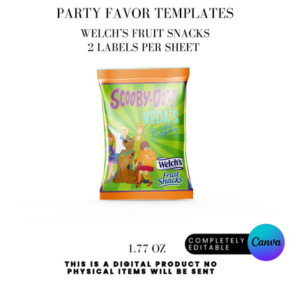 Mystery Team Birthday Party Favor Templates Bundle