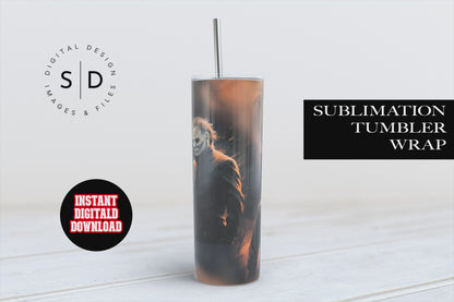 Halloween Michael Myers Tumbler Wrap Bundle