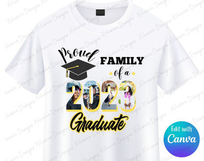 Proud Family of a Graduate Design Template